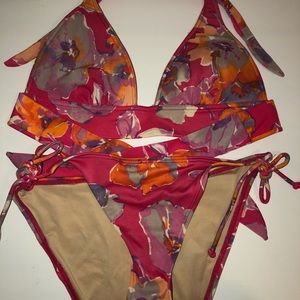 Floral Victoria’s Secret Bikini Set